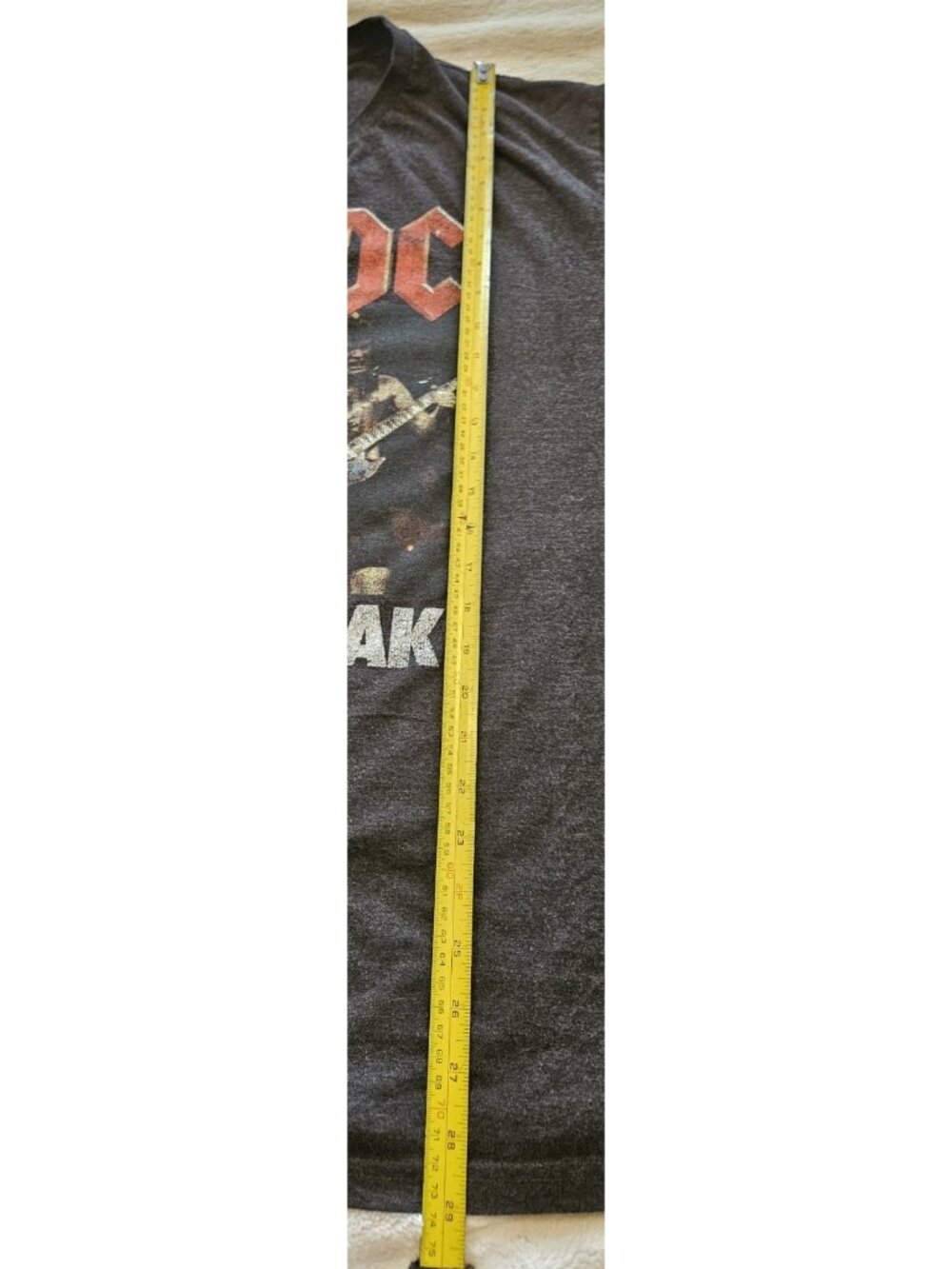 Lucky Brand AC/DC Jailbreak 74 Graphic T-Shirt Mens XL Black Rock Band Tee - Picture 5 of 6